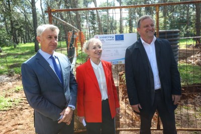 Obilazak radova izgradnje ki&scaron;nih vrtova u Zadru u sklopu projekta STREAM