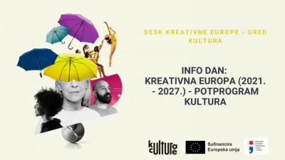 INFO DAN: Kreativna Europa (2021. &ndash; 2027.) - potprogram Kultura