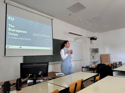 EU druženje sa studentima Odjela za turizam i komunikacijske znanosti Sveučili&scaron;ta u Zadru