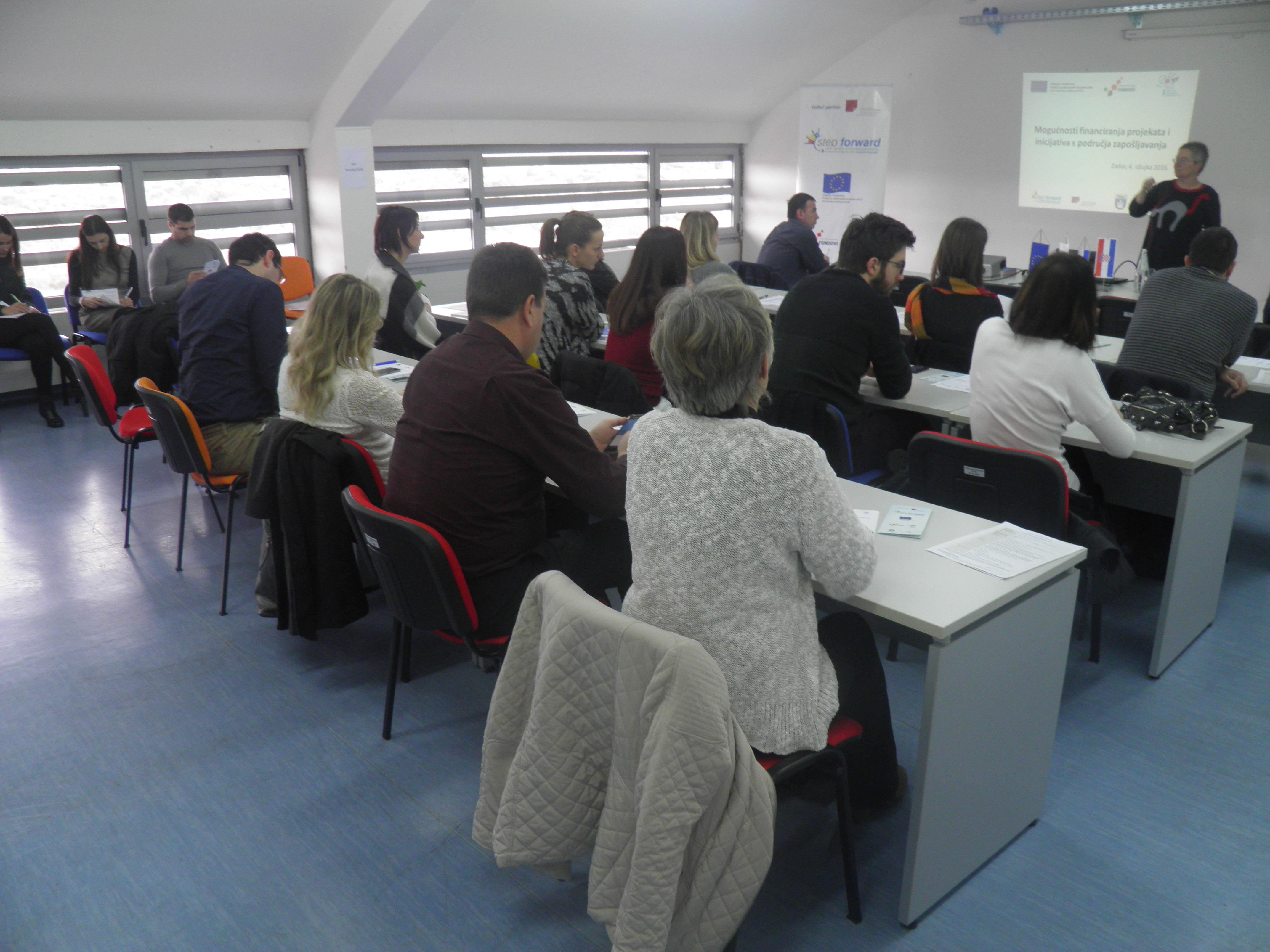 Održana edukativna radionica &bdquo;Mogućnosti financiranja projekata i inicijativa s područja zapo&scaron;ljavanja&ldquo;