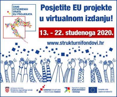 Virtualni &bdquo;Dani otvorenih vrata EU projekata&ldquo;