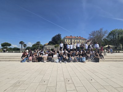 Posjet učenika EPAS &scaron;kole iz &Scaron;ibenika Zadru