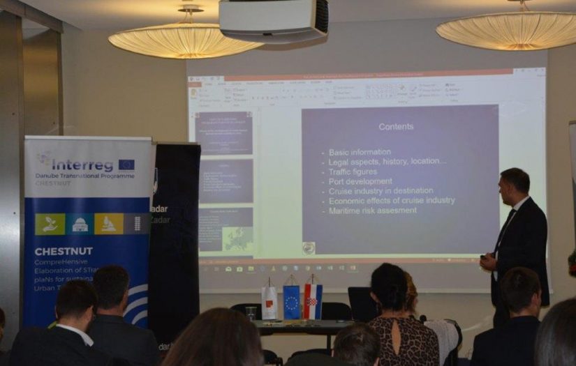 Project CHESTNUT &ndash; Lecture on Sustainable Urban Mobility in Zadar