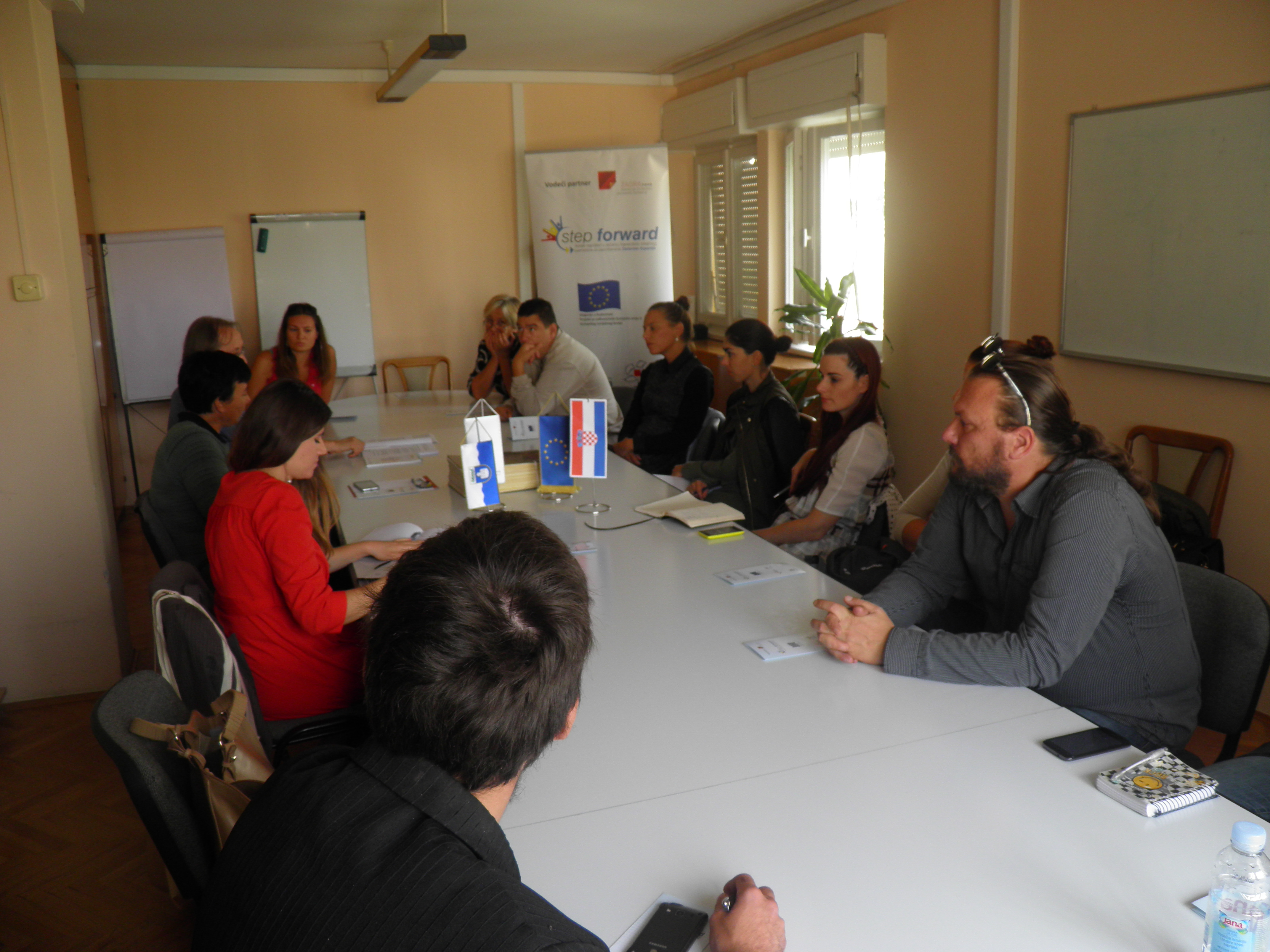 Održani prvi konzultativni sastanci radnih skupina za izradu &bdquo;Smjernica o pokretanju, implementaciji i praćenju projekata i inicijativa&ldquo; u sklopu projekta &ldquo;STEP FORWARD&rdquo;