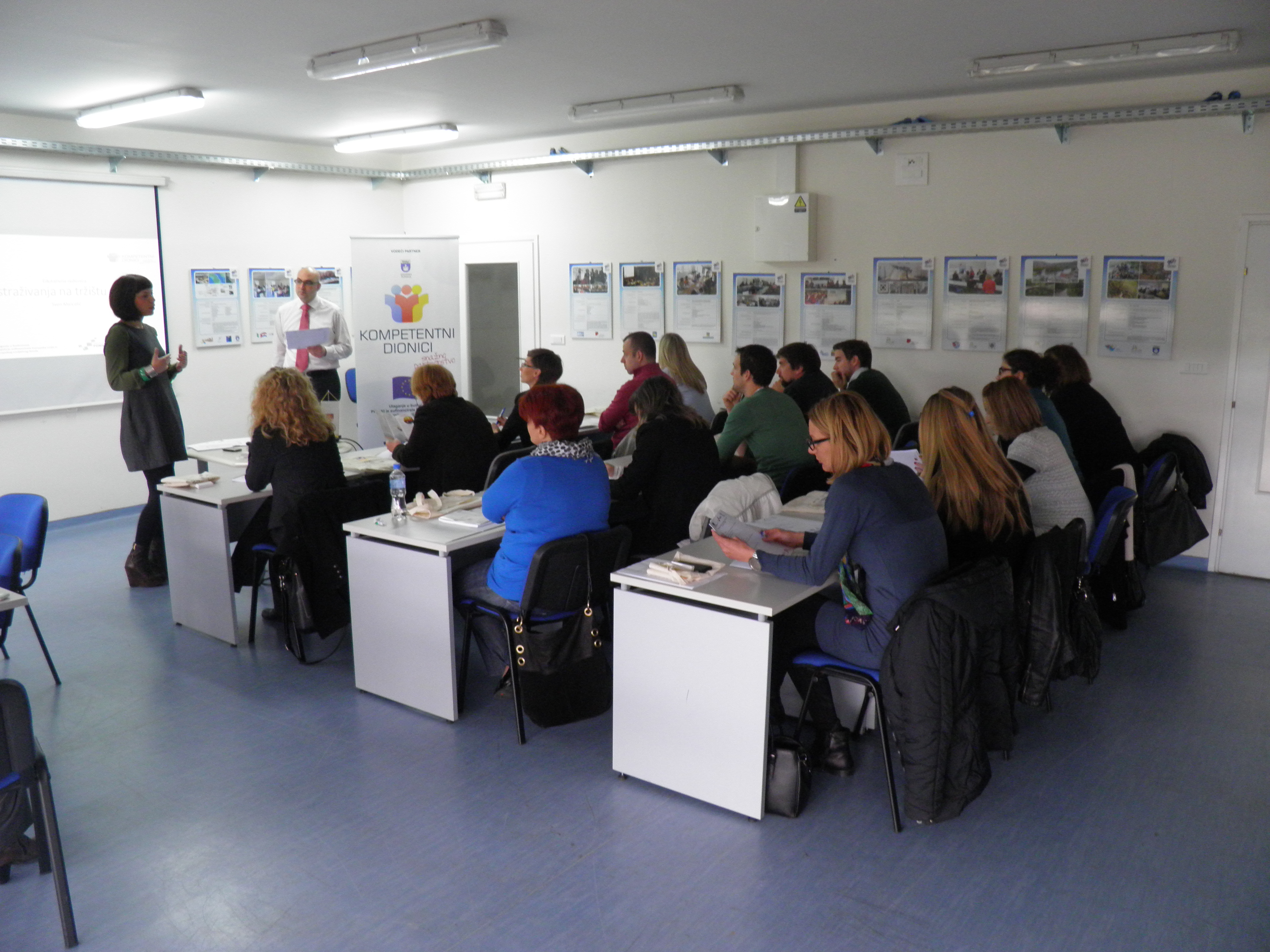 U sklopu projekta Kompetentni dionici &ndash; snažno partnerstvo održana radionica pod nazivom Istraživanja na trži&scaron;tu rada